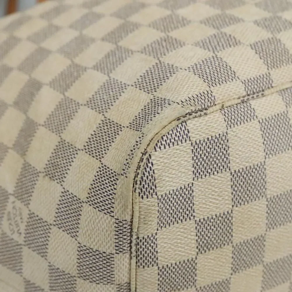 Louis Vuitton Neverfull Gm White Canvas Tote Bag (Pre-Owned) - Picture 8 of 16